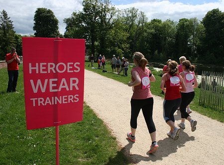 Swindon Race For Life 2013, Lydiard Park