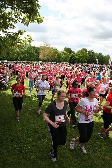 Swindon Race For Life 2013, Lydiard Park