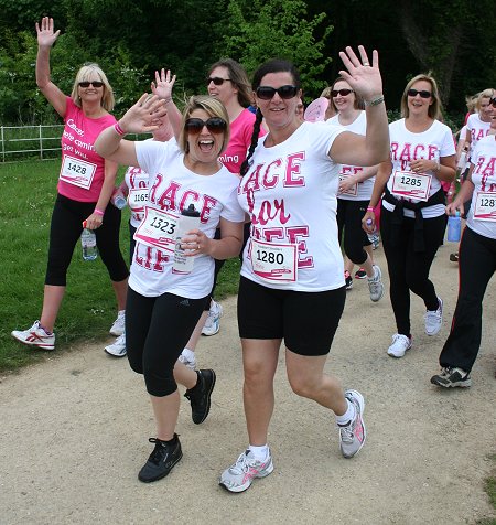 Swindon Race For Life 2013, Lydiard Park