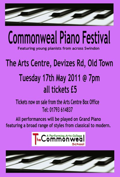 Commonweal School Piano Festival