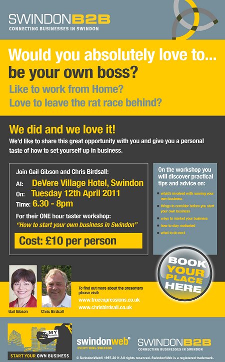 Start Your own Business in Swindon