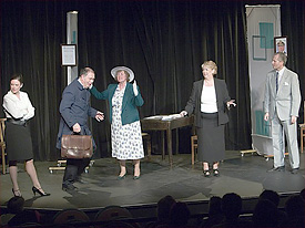 WADAMS, left to right: Becky Davis, Dave Burbidge, Jenny Burbidge, Jane Weston, Simon Crutchley