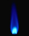 Gas flame