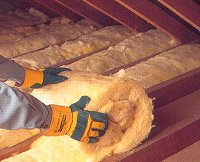 Blanket roof insulation