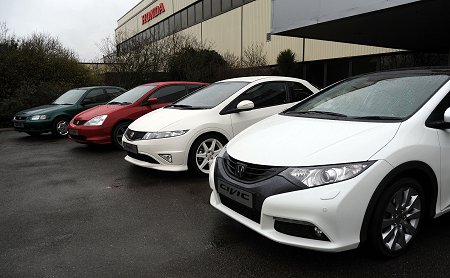 Honda Civic Launch in Swindon