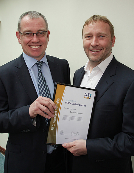 Outsource UK Swindon Receives Award