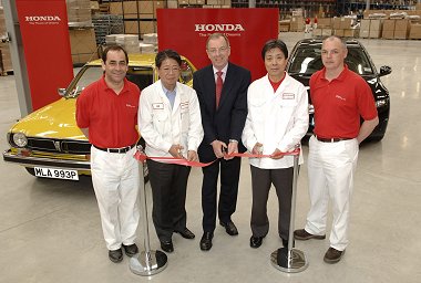 Honda's new logistics centre