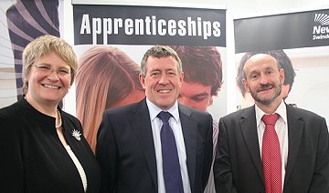 John Denham MP in Swindon