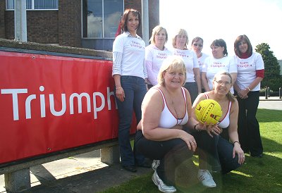 Triumph enter their netball team for Challenge Swindon 2008