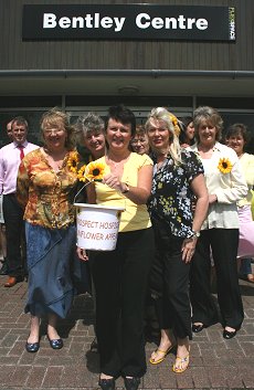 Flexspace in Swindon raise money for Prospect Hospice