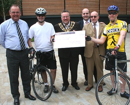 Bobbies on their bikes in Swindon