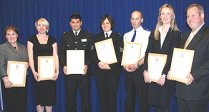 Recognition for local police