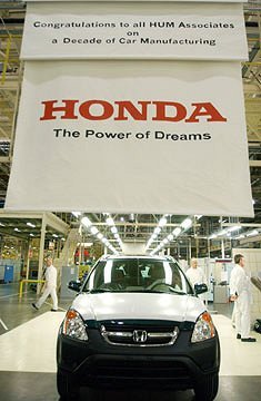 10 years of car production in Swindon