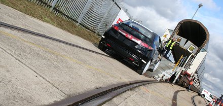 Swindon Honda cars export through rail 