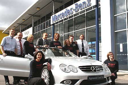 Mercedes-Benz of Swindon and Triumph at the official launch of Festival of Sport 2009