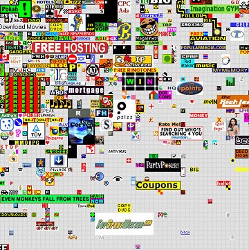 Million Dollar Homepage Designed by Swindon's Alex Tew