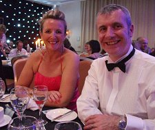 Jackie Kerr at Wiltshire Business Awards 2011