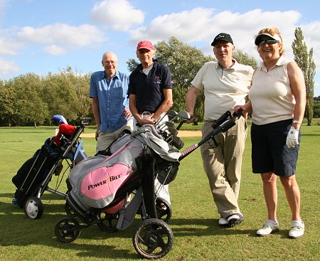 Deacons Jewellers team at the Old Town Business Golf Day 2011