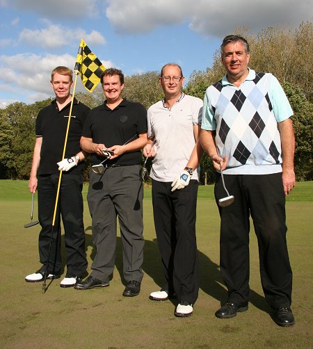 Monahans team at the Old Town Business Golf Day 2011