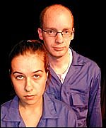 Tanya Barker as Julia and Richard Large as Winston Smith