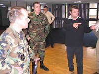 OTTC members visiting RAF Fairford