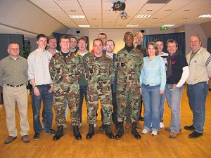 OTTC members visiting RAF Fairford