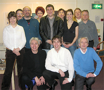 The cast and crew of Autmn Terror