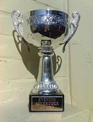 The Evening Advertiser Award trophy