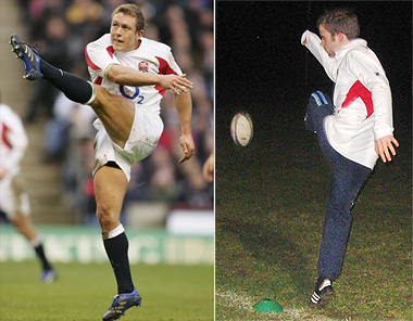 Breakfast with Jonny Wilkinson