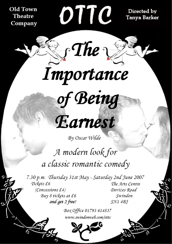 The Importance of Being Earnest poster