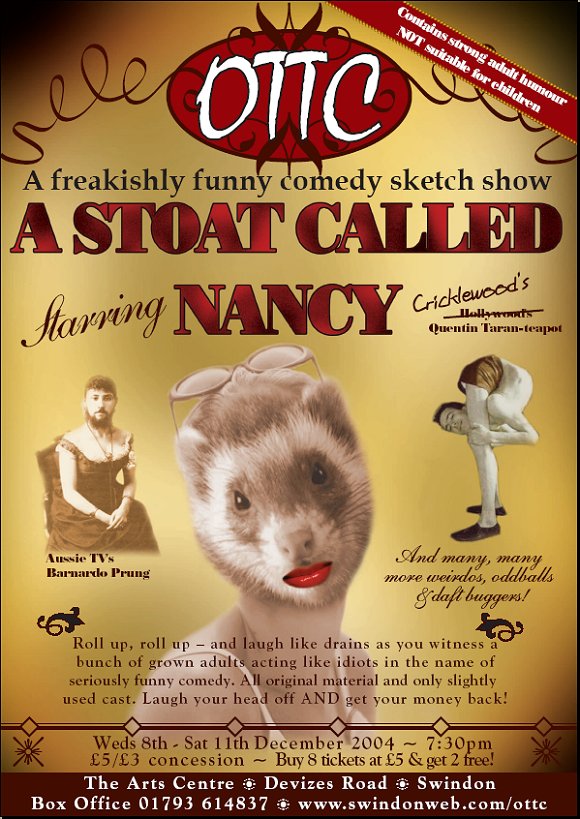 A Stoat Called Nancy Poster