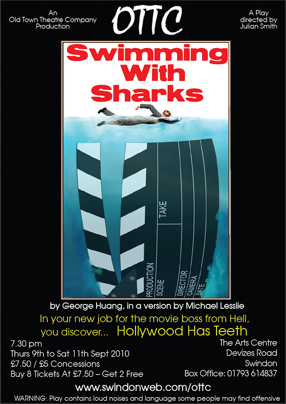 Swimming with Sharks poster