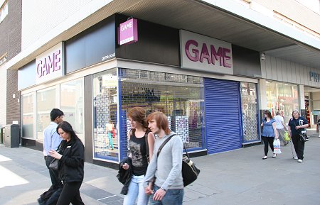 Closed Game stores in Swindon