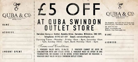 Quba & Co Swindon Designer Outlet