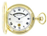 Deacons Gold Plated Half Hunter Jubilee Watch