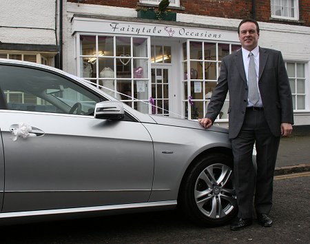 Mendip Chauffeurs at opening of Fairytale Occasions, Highworth, Swindon