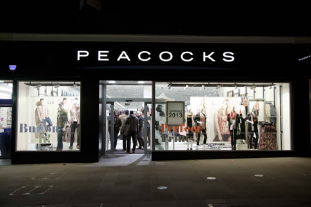 Peacocks Opening Swindon town centre