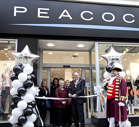 Peacocks Opening Swindon town centre