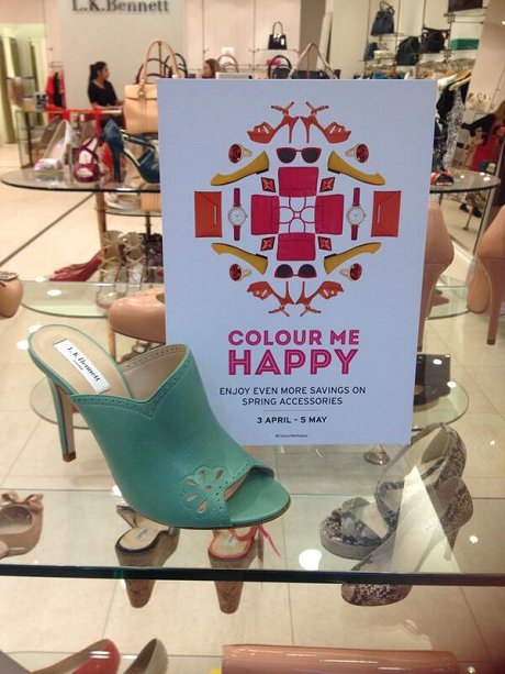 Pastel Heels at Swindon Designer Outlet