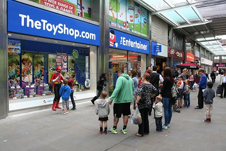 The Entertainer toy store, Swindon