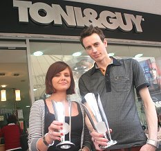 Toni & Guy Swindon win regional L'Oreal award