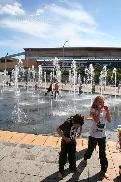 Asda Walmart Swindon Fountains