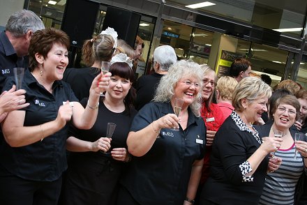 Marks and Spencer Store re-opening 18 09 08