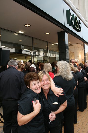 Marks and Spencer Store re-opening 18 09 08