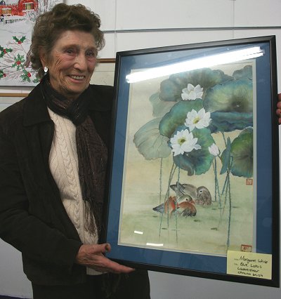 Margaret White special achievement award Inkspot art competition 2008