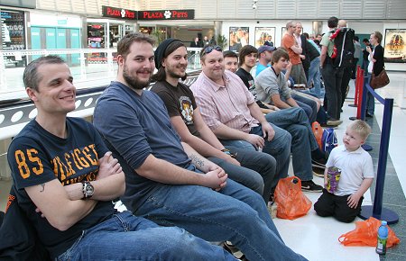 iPad queue in Swindon