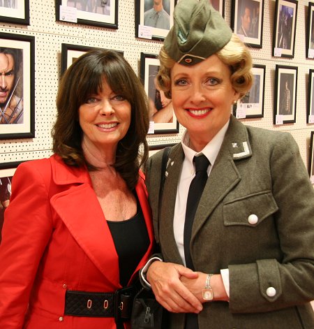 'Allo Allo in Swindon - Kim Hartman & Vicki Michelle at Fan Favourites in Swindon