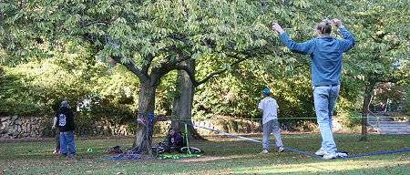 Slacklining Swindon