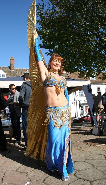 Belly Dancing in Highworth Market Square