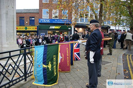 Armistice Day Swindon 11 November 2011